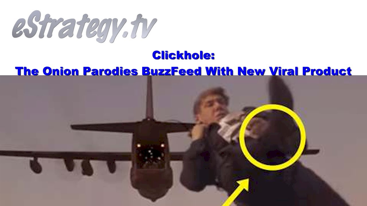 Clickhole - The Onion Parodies BuzzFeed With New Viral Product