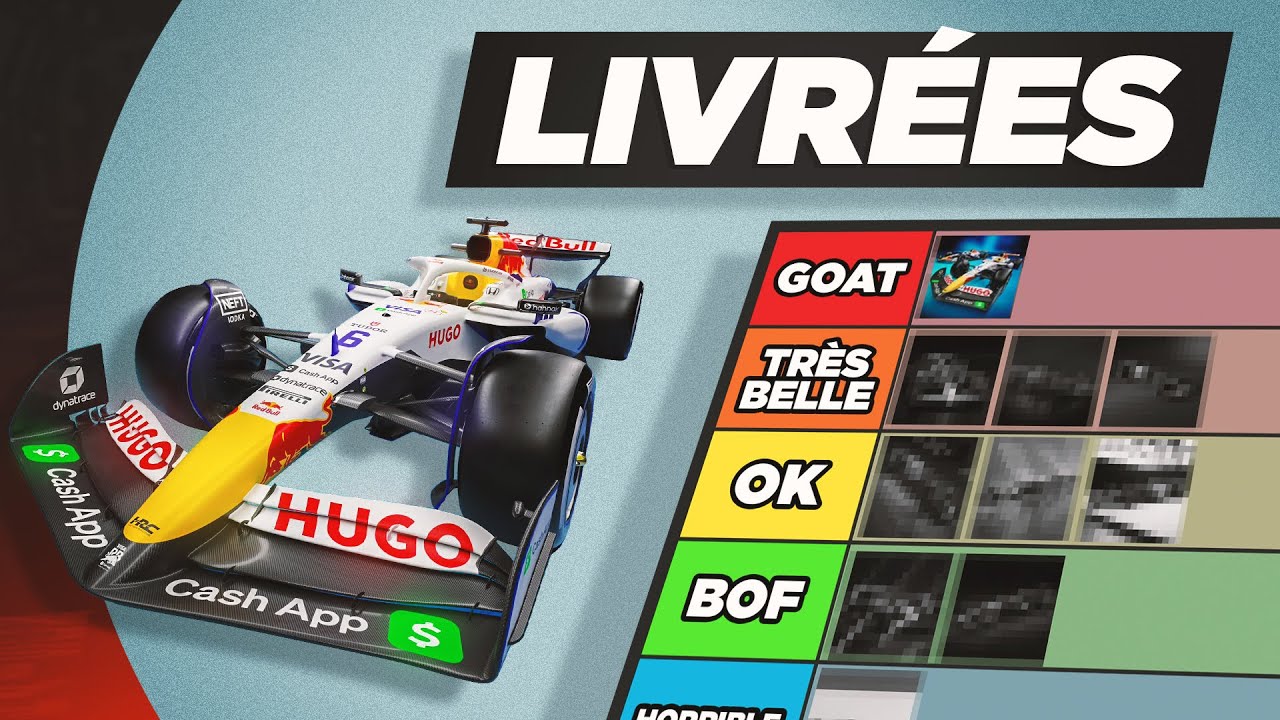 JE CHOISIS LA PLUS BELLE LIVR&Eacute;E DE LA SAISON 2025 DE F1 !