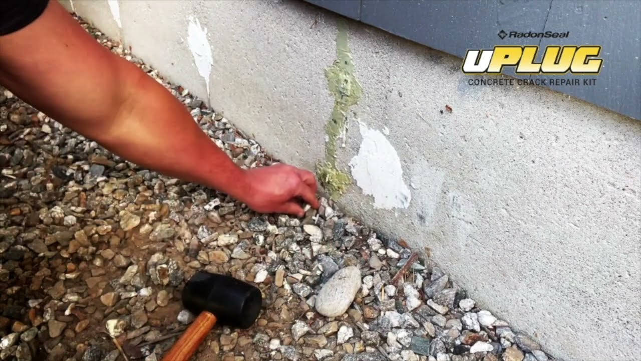 uPlug Foundation Crack Repair Kit
