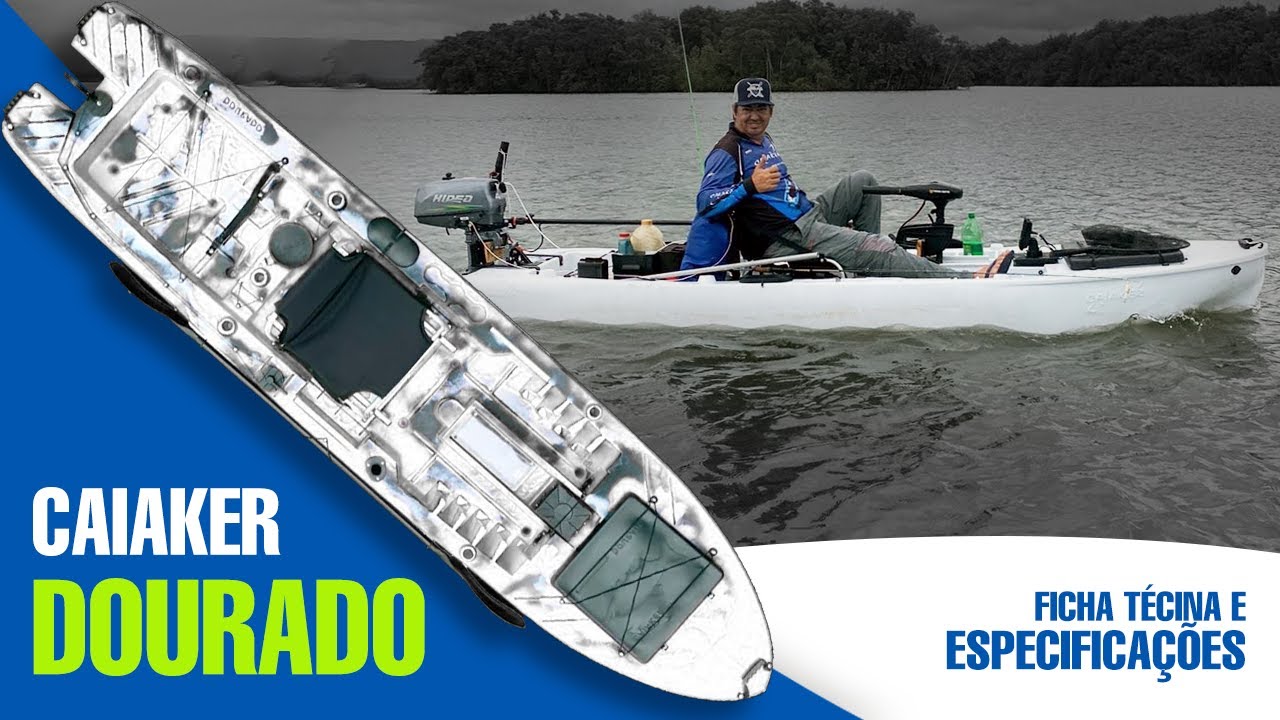 conheça o novo SUPER CAIAQUE DOURADO da CAIAKER 🛶