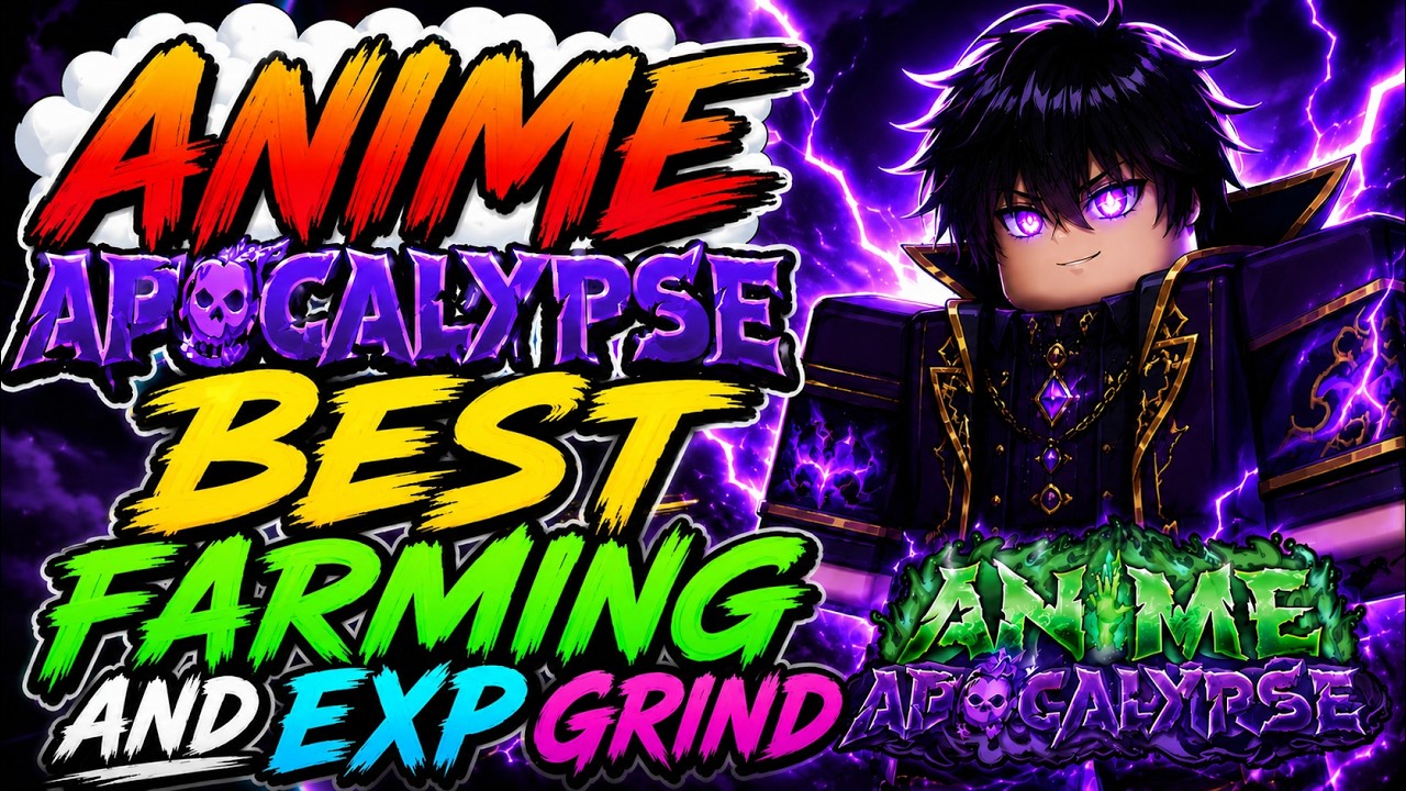 *NEW* BEST WAY TO FARM GOLD,EXP,MASTERY IN ANIME APOCALYPSE
