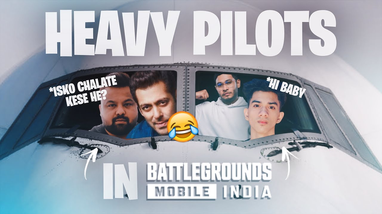 HEAVY PILOTS IN BGMI 🤣 | ft Love Gurus , Friendly Fire | Funny Highlights
