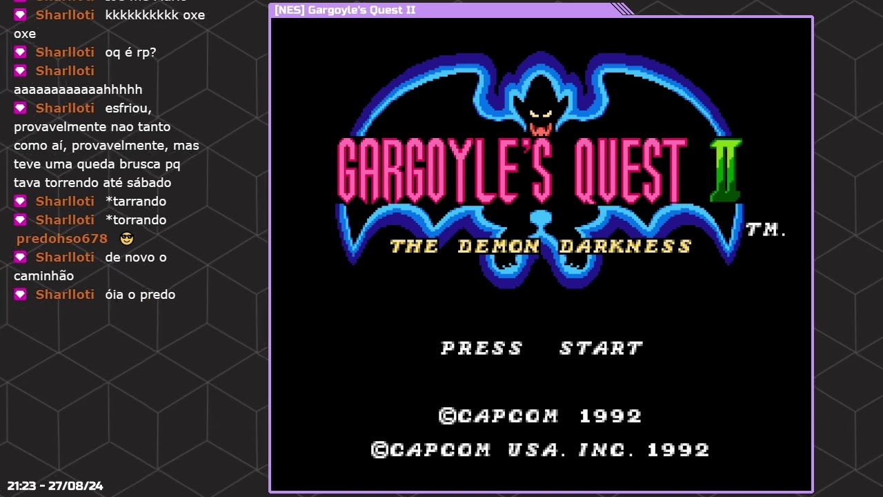 [NES] Gargoyle's Quest II ~ E depois de muito tempo um jogo de NES? Jogo escolhido pela @xbellsz