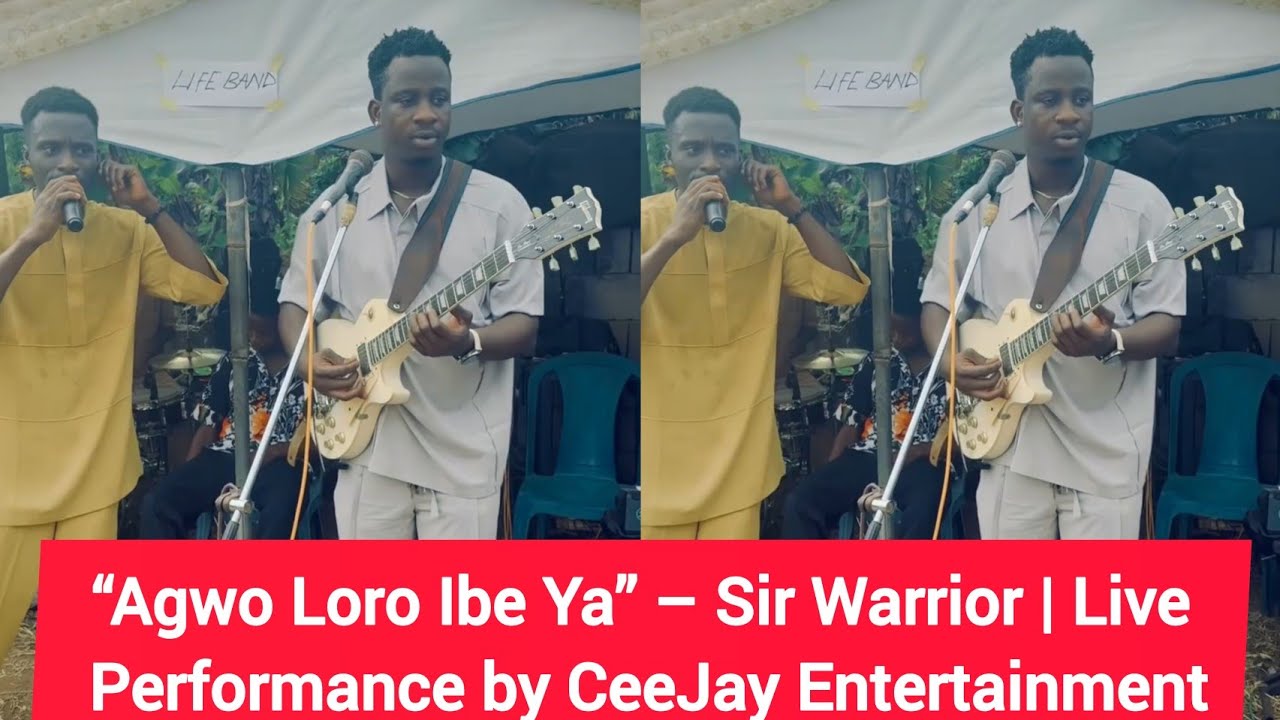 “Agwo Loro Ibe Ya” – Sir Warrior | Live Performance by CeeJay Entertainment