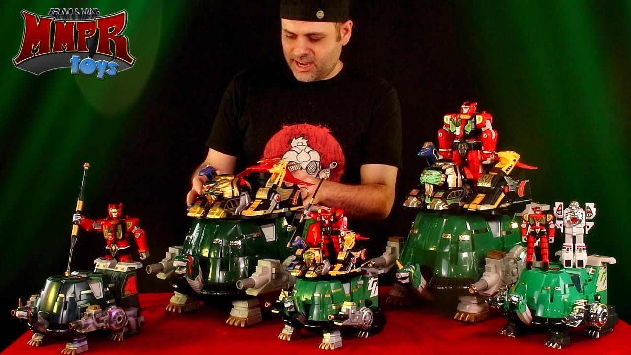Comparing All the Tor the Shuttlezord & Daimugen Releases! Power Rangers Season 2 & Dairanger
