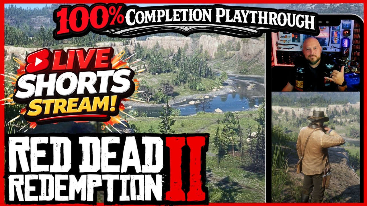 RDR2🔴LIVE! 100% run, 10.8% -Help! in Chapter 2 (Shorts Feed)