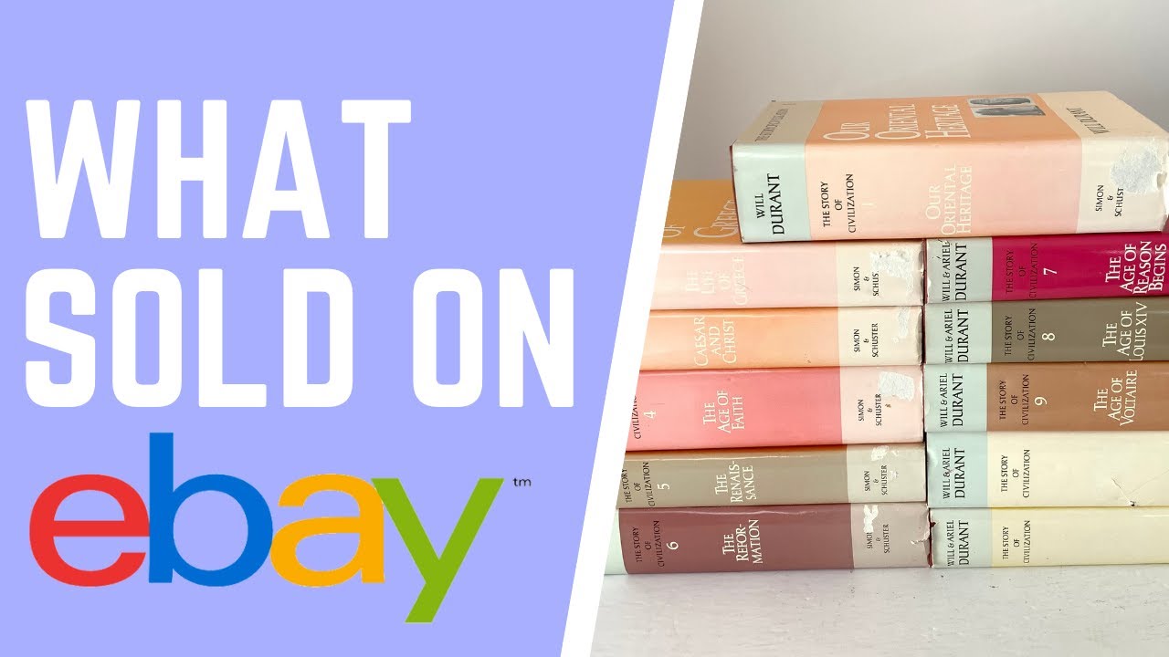 I Sold This $269 Book Set!!! | What Sold On Ebay August 2021