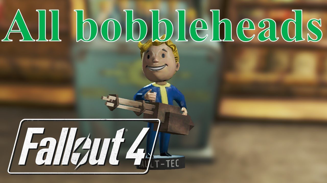 【Fallout4】ボブルヘッド全ロケーション解説/All Locations of Vault-Tec bobblehead