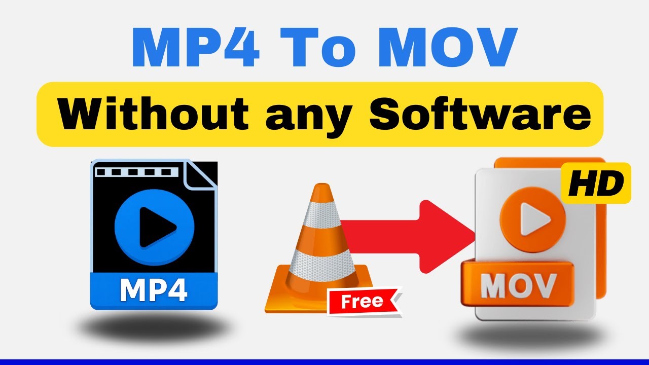 How to Convert MP4 to MOV Using VLC | VLC Media Player Se MP4 Ko MOV Mein Kaise Convert Kare
