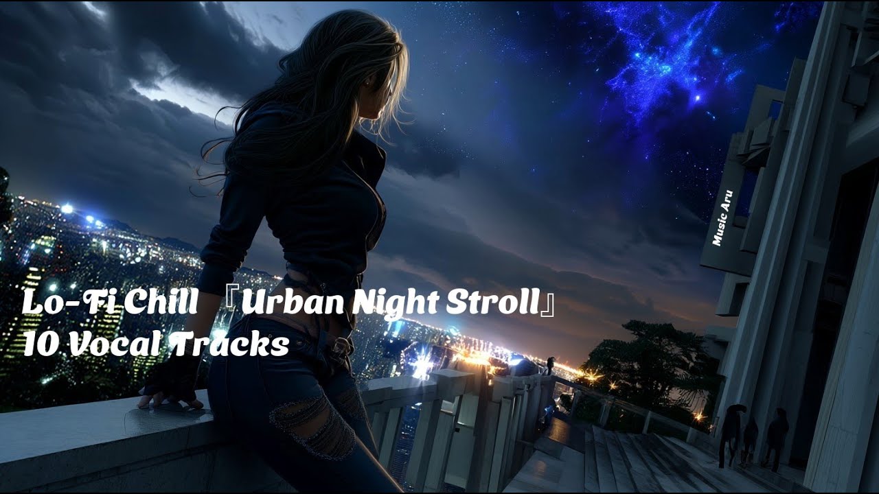 10 Vocal Tracks Lo Fi Chill 『Urban Night Stroll』