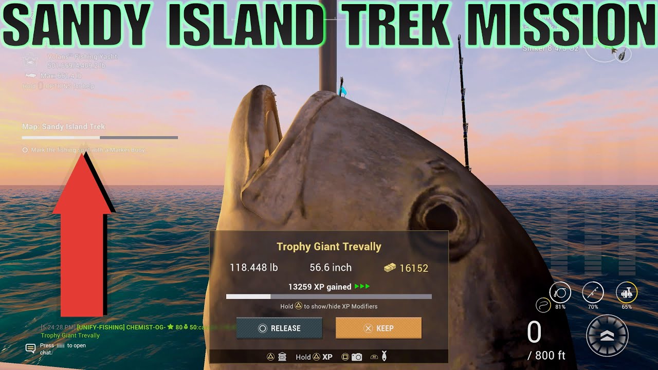 How To Get The Trophy GT For Sandy Island Trek - Kaji No Ri - Fishing Planet