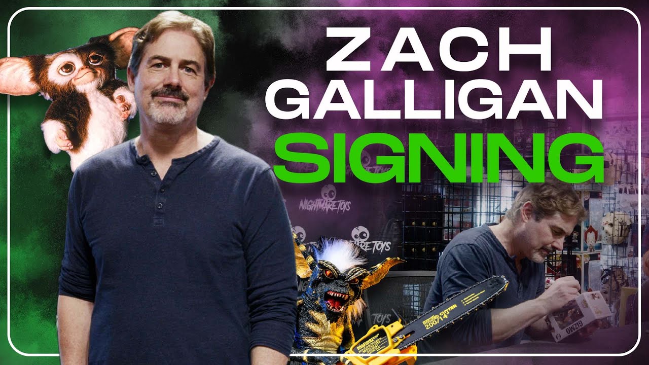 Zach Galligan Signing