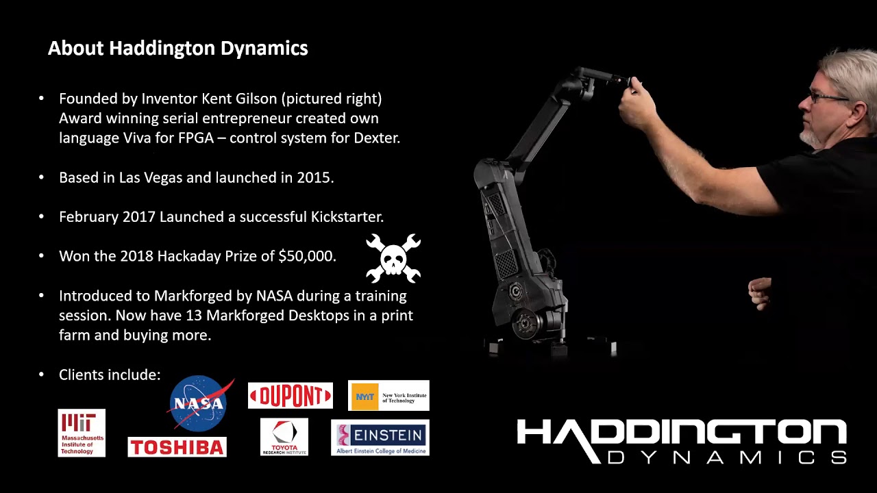 3D Print Farms for On-Demand Robot Manufacturing Webinar