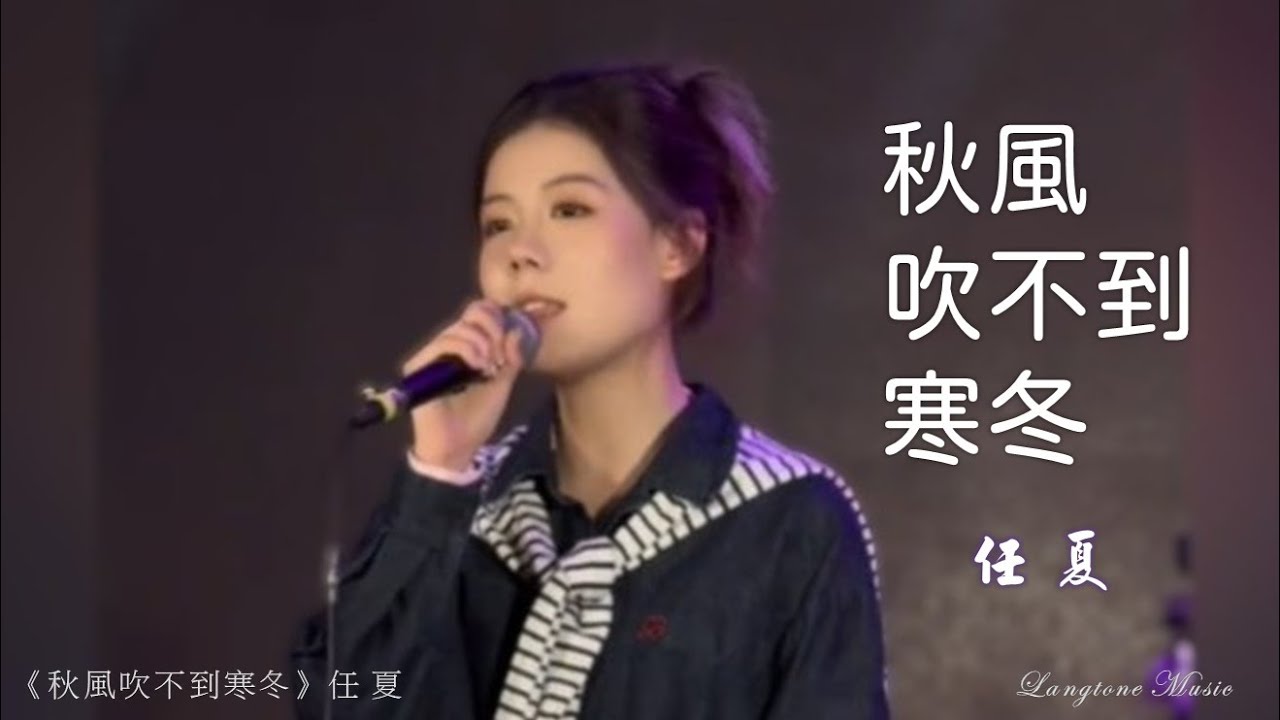 秋風吹不到寒冬 Qiu feng chui bu dao han dong 任夏 Ren Xia #動態歌詞 Pinyin/Lyrics Music
