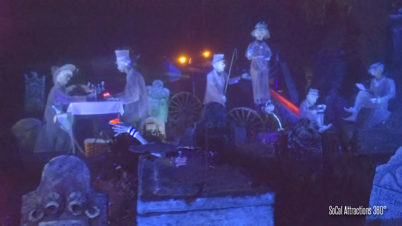 [EXTREME Low Light] FULL Haunted Mansion Ride-Through POV - Disneyland
