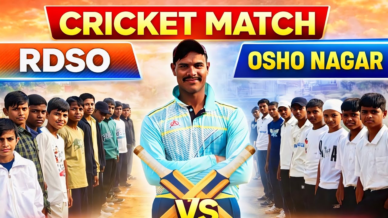 Most viral mini tournament 🏆  RDSO vs Osho Nagar⚔️