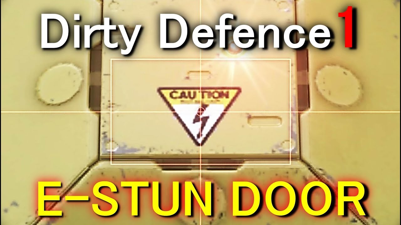 [MGS5] Dirty Defence1 - E-STUN DOOR [FOB]