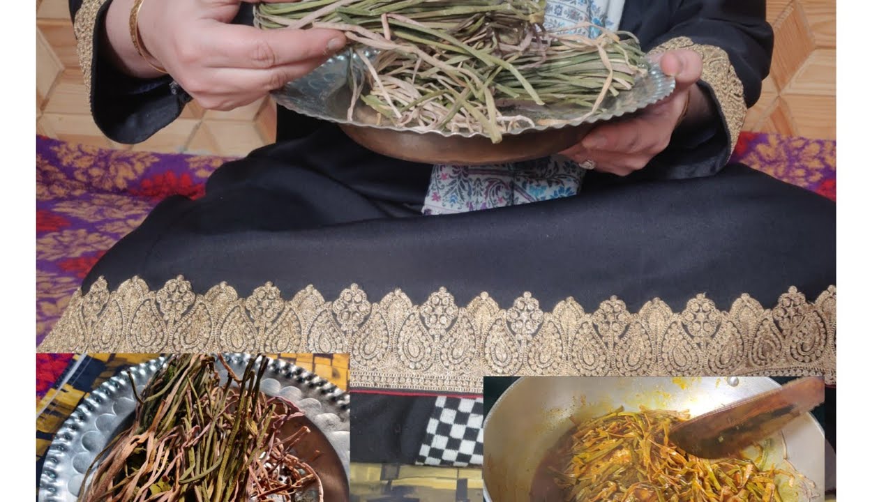 Kashmiri boem ti thool recipe/Dried water lilly Rhyzome@Mysmallworld86 