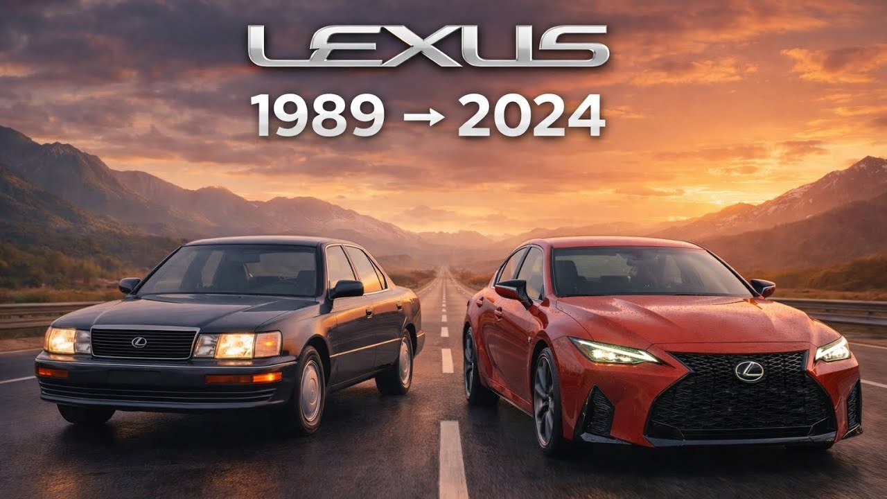 Lexus Evolution (1987&ndash;2024) | From First Luxury to Modern Hybrid Power