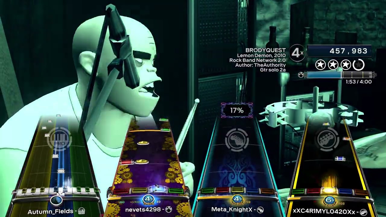 BRODYQUEST by Lemon Demon (2010) - Band Ones Rock Band 3 Deluxe RPCS3