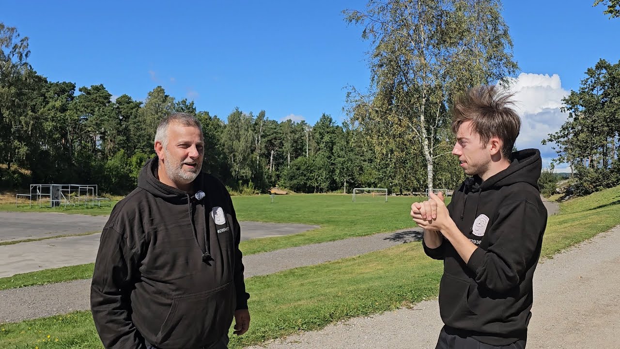 Kalnes DiscGolfPark! 18 hull på hjemmebane!