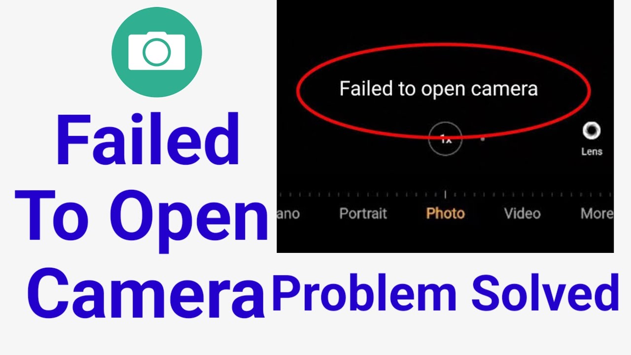 how to fix failed to open camera in vivo | how to fix failed to open camera
