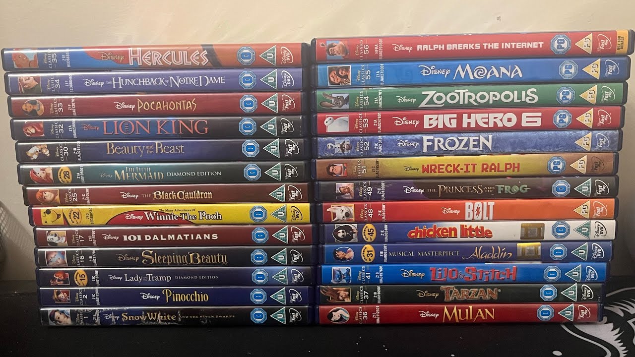 My Disney Classics (UK) DVD Collection Update June 2023