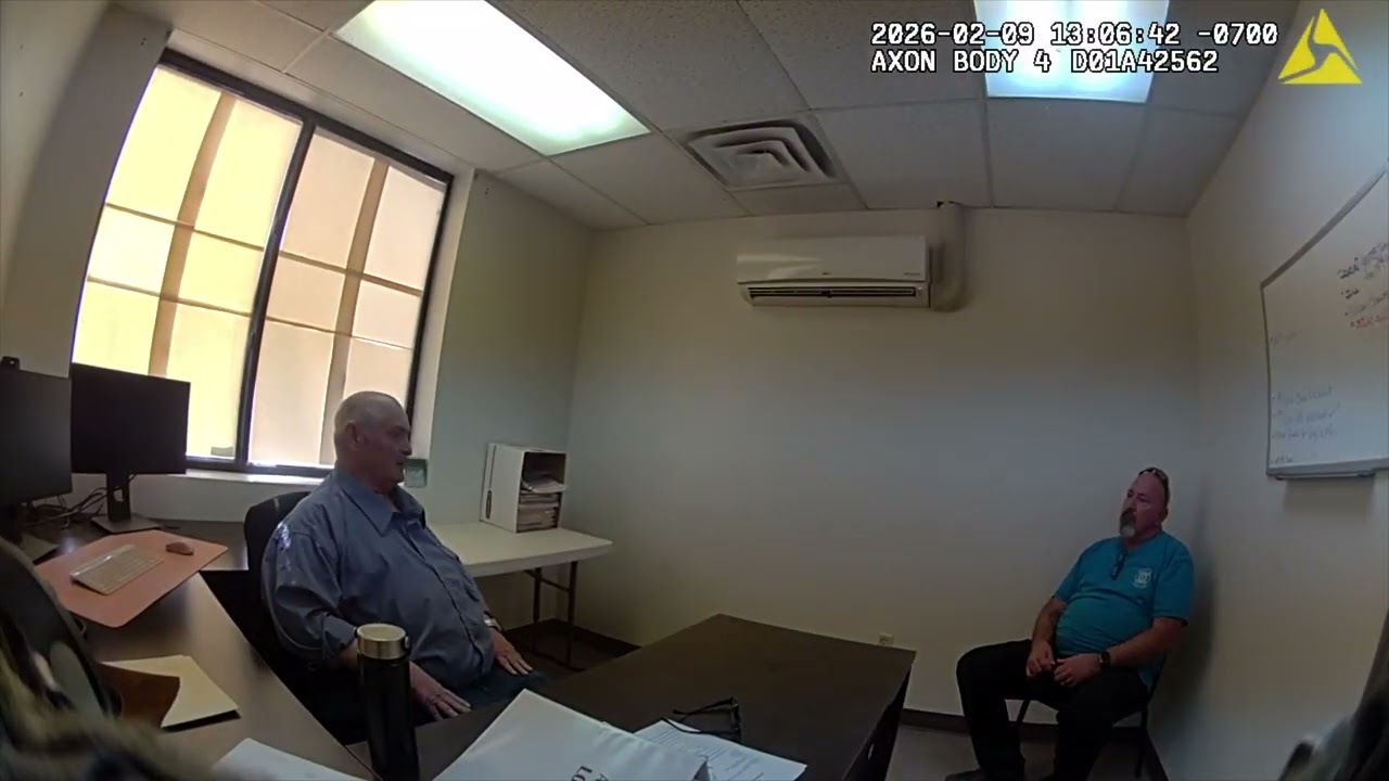 Bodycam footage disputes mayor's description of fire chief termination