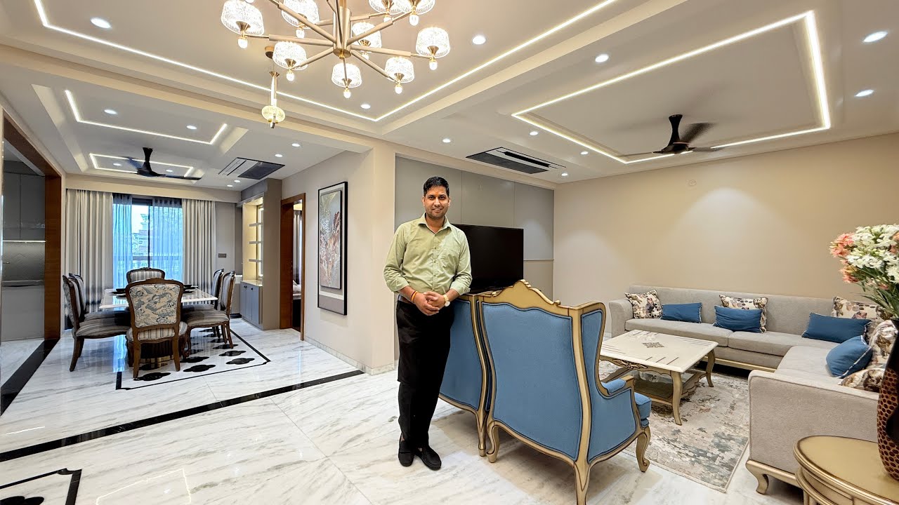 2700 Sq Ft 4 BHK Fully Furnished Premium Apartment With Modern Amenities | Luxury Flats In Jaipur 