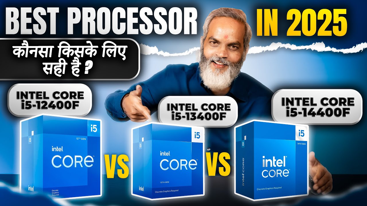 Intel Core i5 12400F vs i5 13400F vs i5 14400F 🔥 Best Processor in 2025