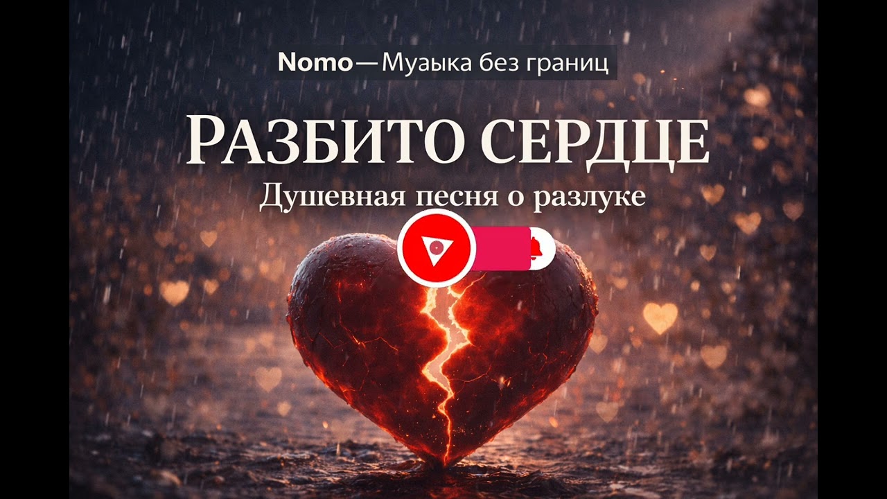 🎧Nomo - 💔Разбито сердце - Грустная душевная песня о разлуке
