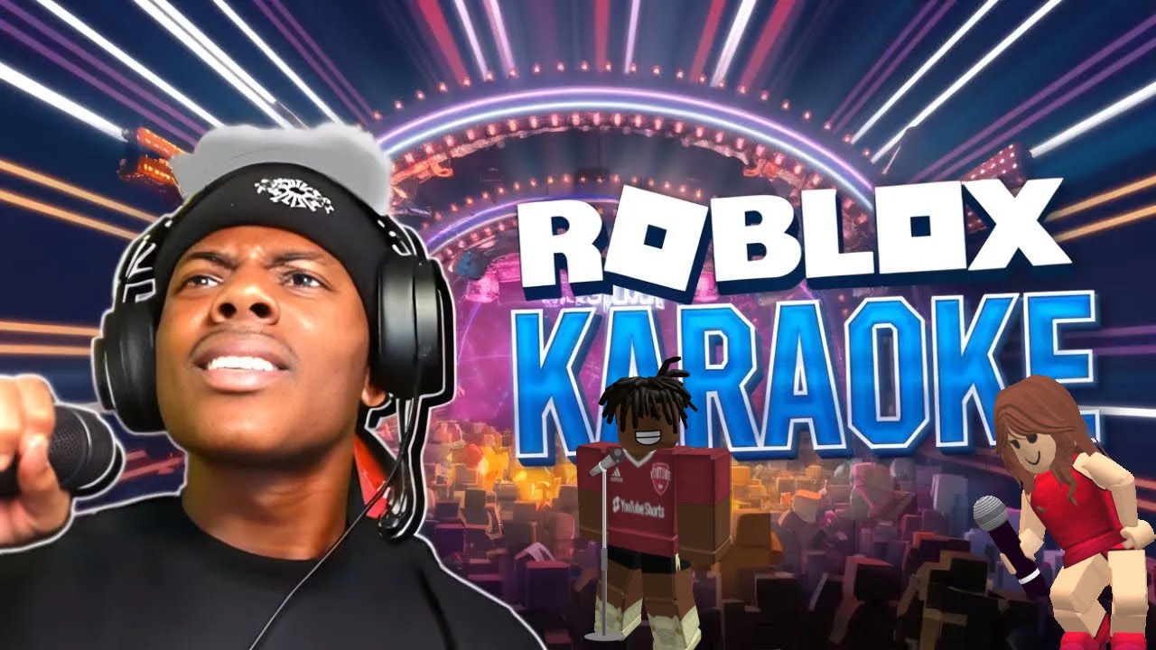 Roblox Karaoke Battle But I Can Only SING THICK OF IT