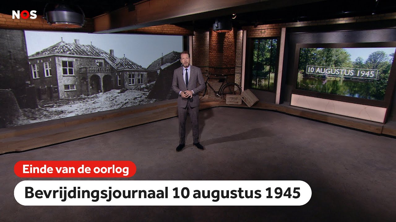 Bevrijdingsjournaal 10 augustus 1945 - 'Trieste aanblik'