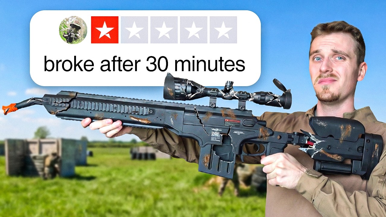I Bought the Worst Rated Airsoft Gun on EVERY Site!