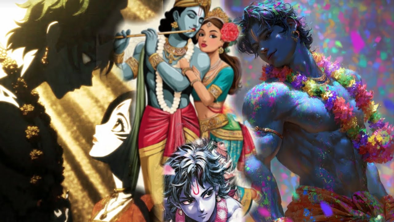 होली आई होली आई।। कृष्ण होली भजन ।। राधा का प्यार कृष्ण के लिए ।। ब्रज की होली 