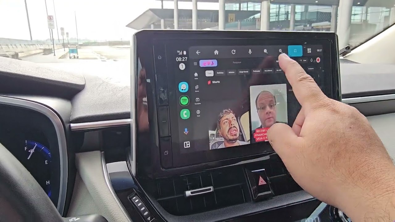 ASSISTA VÍDEO NO YOUTUBE NO SEU COROLLA 2023 SEM USO DE STREAMINGBOX