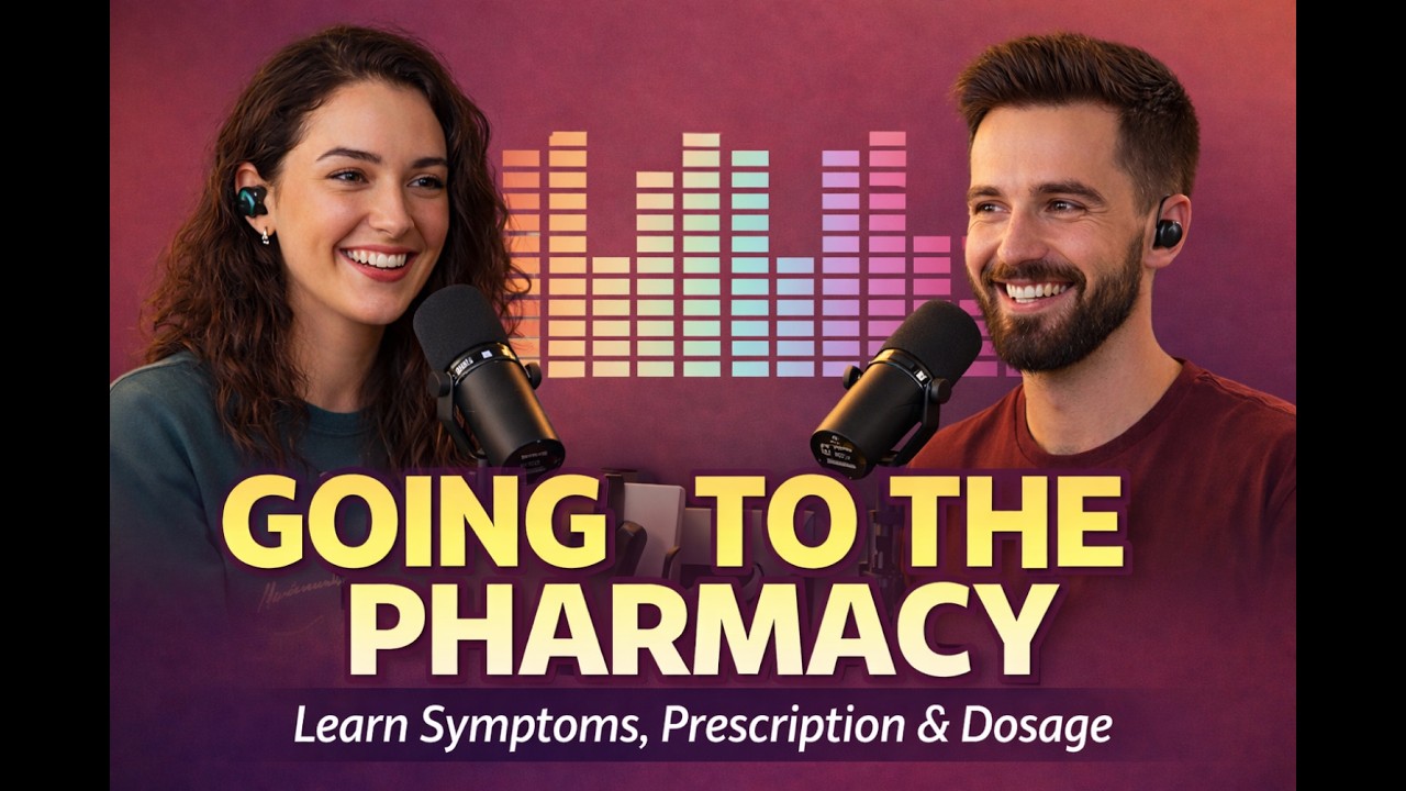 Going to the Pharmacy | Beginner English Listening Practice | Episode 43