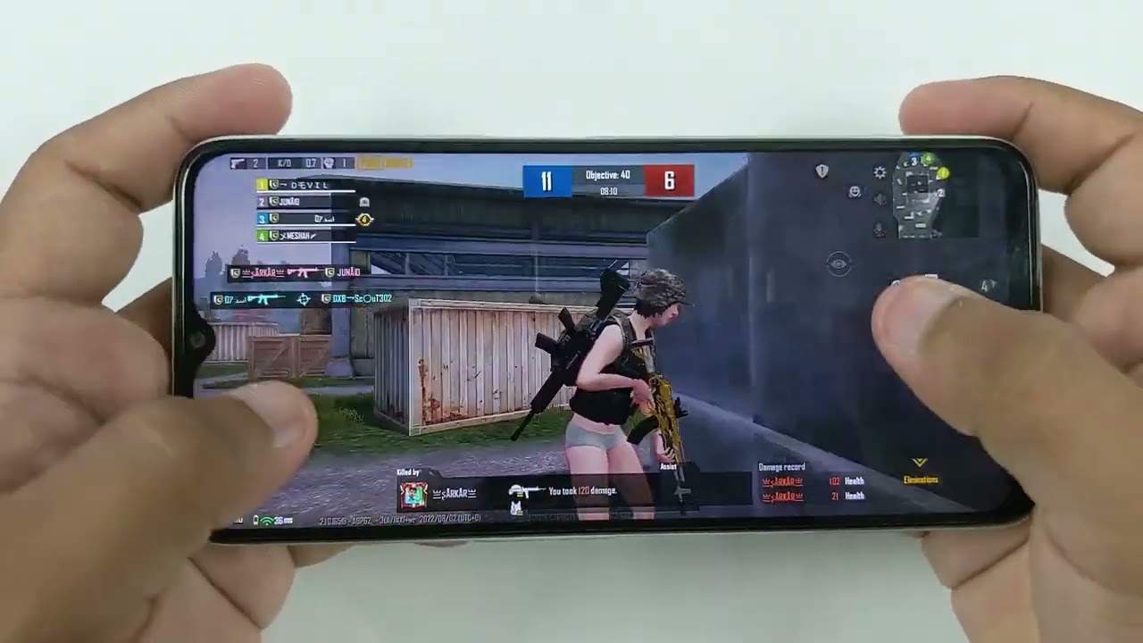 Realme C35 Test Game PUBG Mobile | 4GB Ram, Gyroscope Test