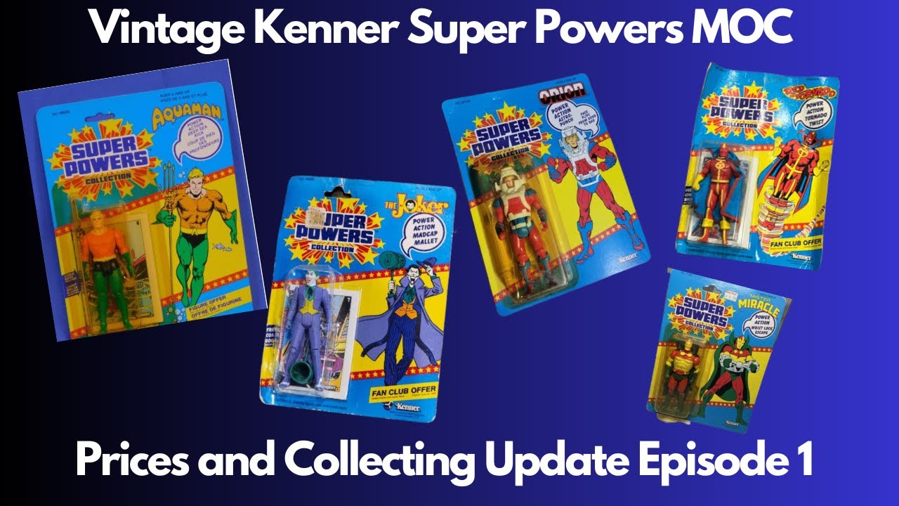 Vintage Kenner Super Powers MOC Price Guide