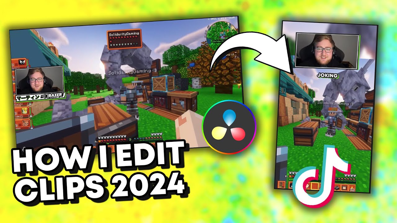How I Edit Twitch CLIPS For  TIKTOK in 2024!