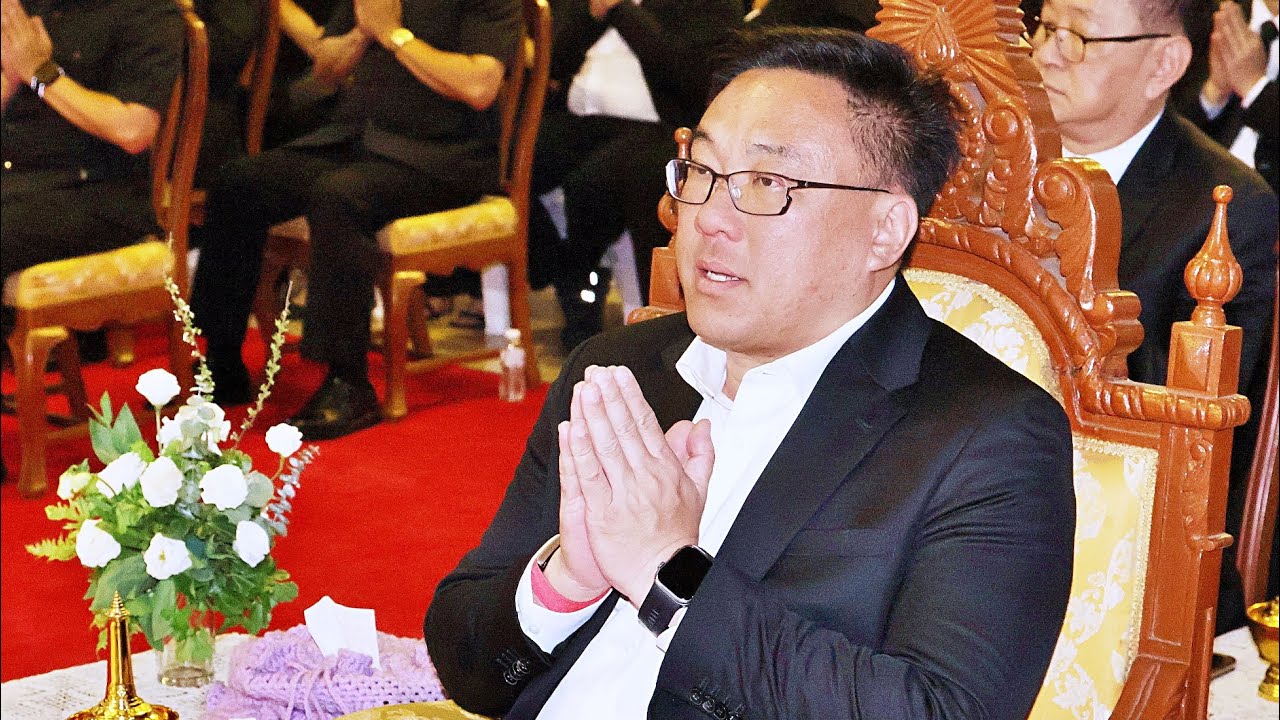 พิธีบำเพ็ญกุศลศพคุณพ่อสุเทพบุตรเจริญ11/2/569ค่ำคืนที่สาม ณ ศาลากุศลสงเคราะห์ วัดโพธิ์ชัยพระอารามหลวง