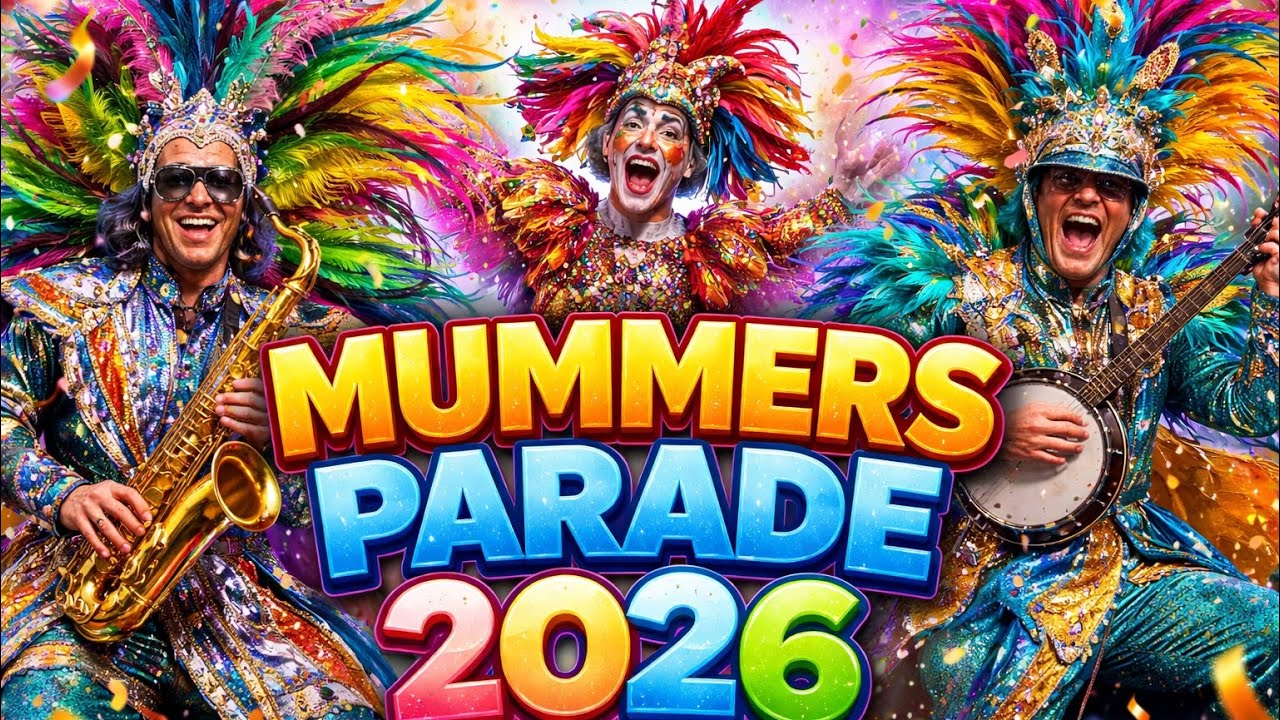 Mummers Parade Live Stream | Costumes, Music & Philadelphia Culture(January 1,2026)