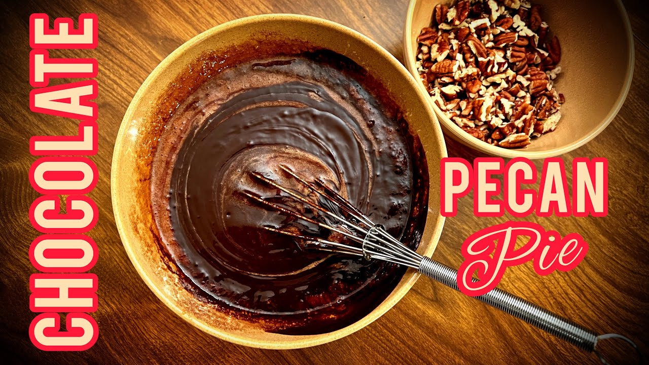 Best CHOCOLATE PECAN PIE Recipe - Easy Step By Step Instructions #easyrecipe