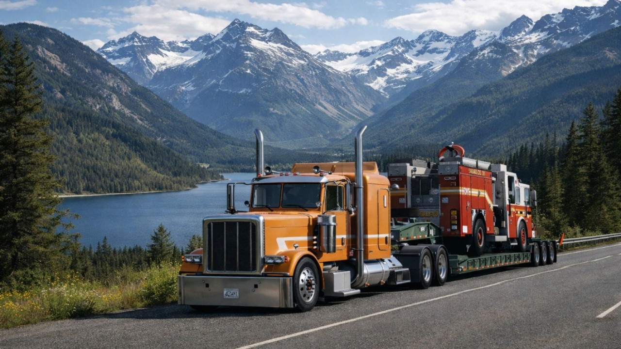 American Truck Simulator | Realistic Drive | Peterbilt 389 Pizzster Mod + Moza TSW Wheel