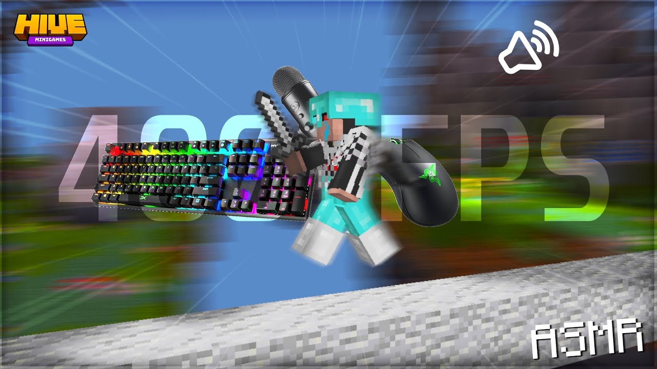 [480FPS] ASMR Chill hive Skywars