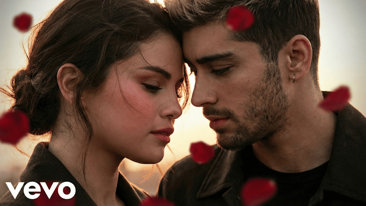 Selena Gomez & Zayn - Be My Valentine Again (Original Lyric Video)