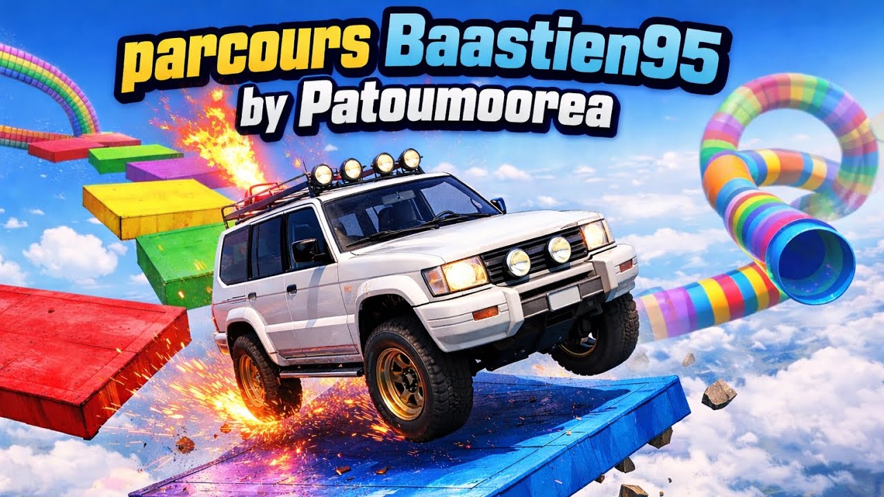 ⚫️Parcours Baastien95 de @patoumoorea / GTA Online Sur le live YouTube de @lyndle1514 