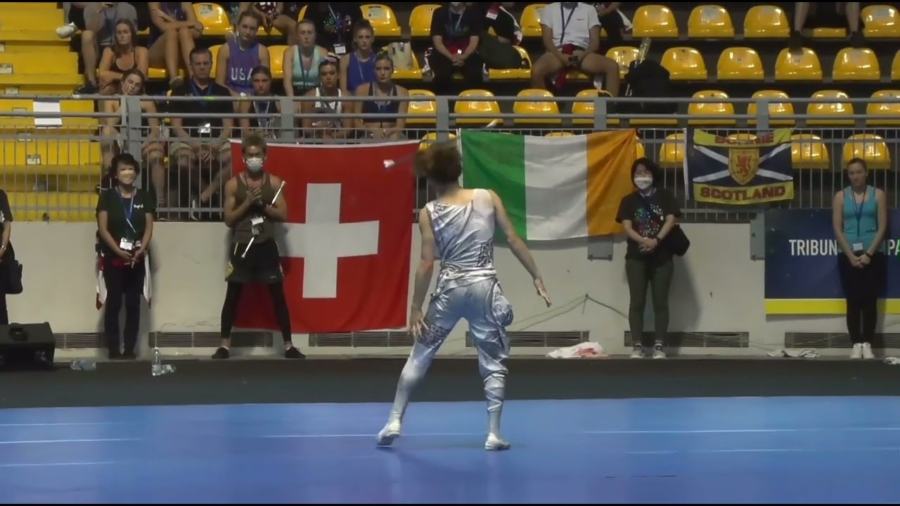 Keito Iwabuchi (JPN) Senior men Semifinal World Baton Twirling Championship Turin 2022