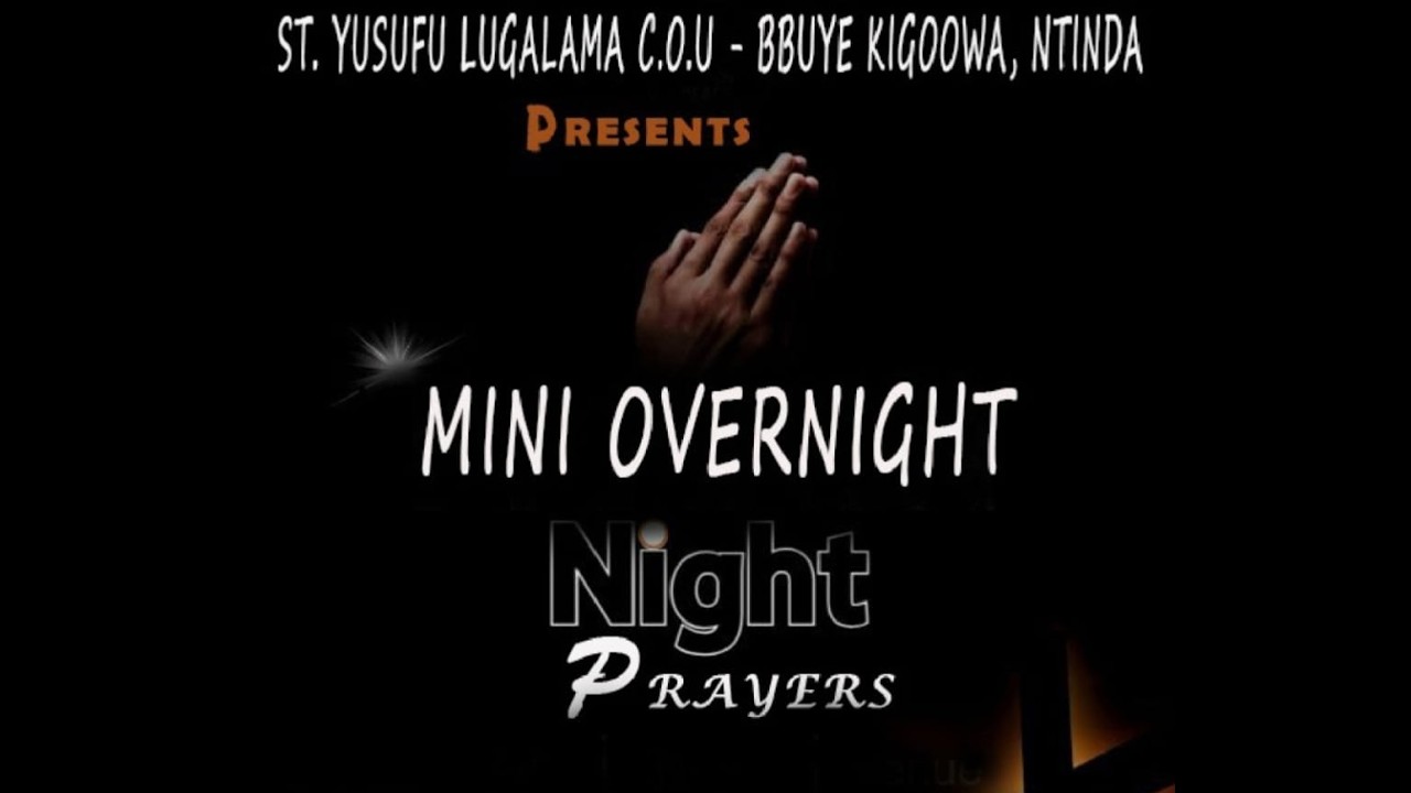 MINI OVERNIGHT  | THEME :  FAITH, HOPE & LOVE, KEY PILLARS OF A WINNING CHRISTIAN. 1 COR. 13: 13