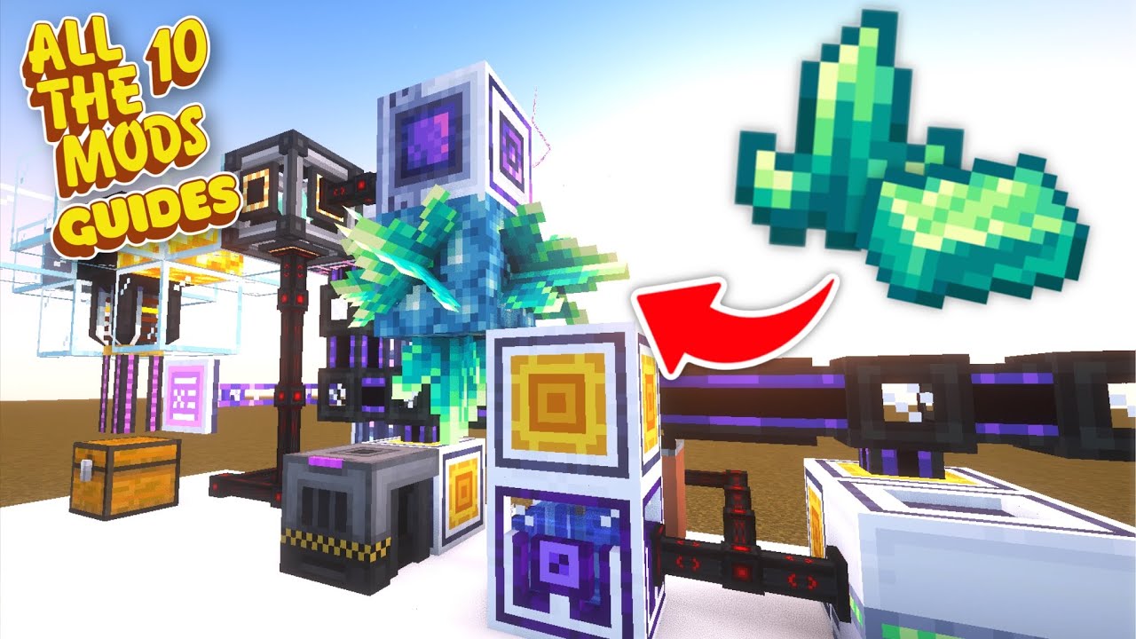 Как получить кристаллы энтро и улучшения от ExtendedAE [Руководство по всем модам 10]